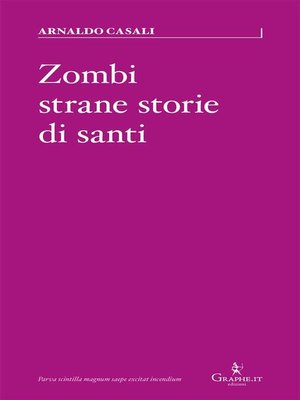 cover image of Zombi, strane storie di santi